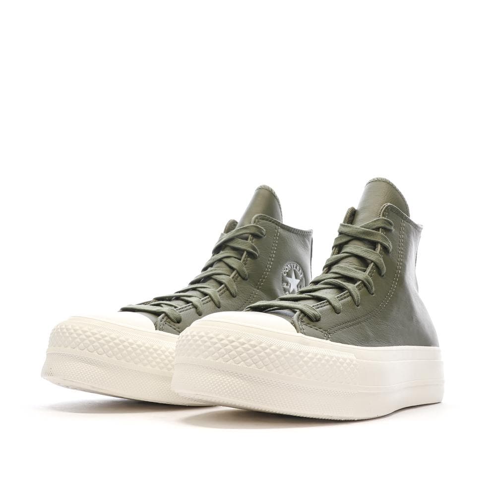 Baskets Kaki Femme Converse Chuck Taylor 6