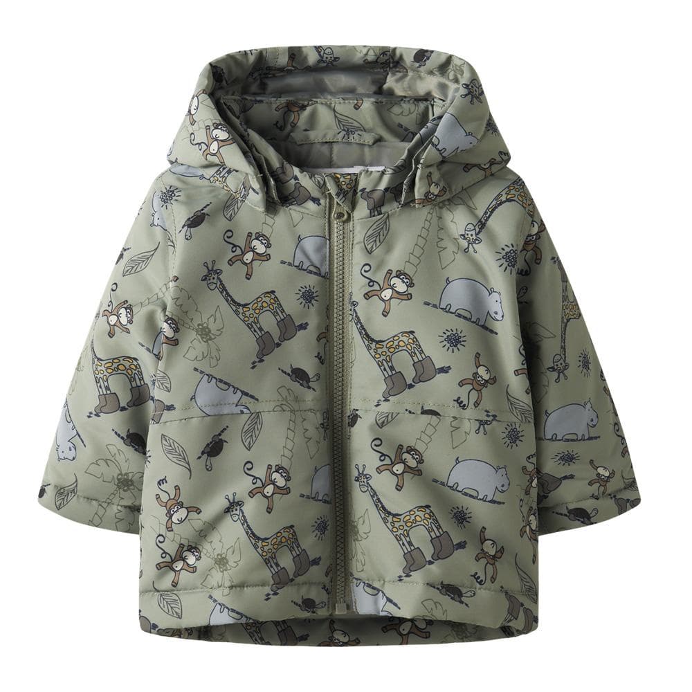 Blouson Vert Garçon Name it Animaux 1
