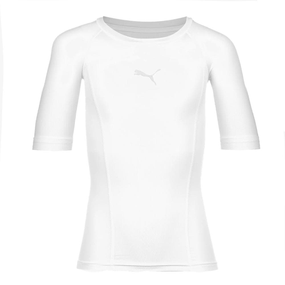 T-Shirt Blanc Garçon Puma Liga 1