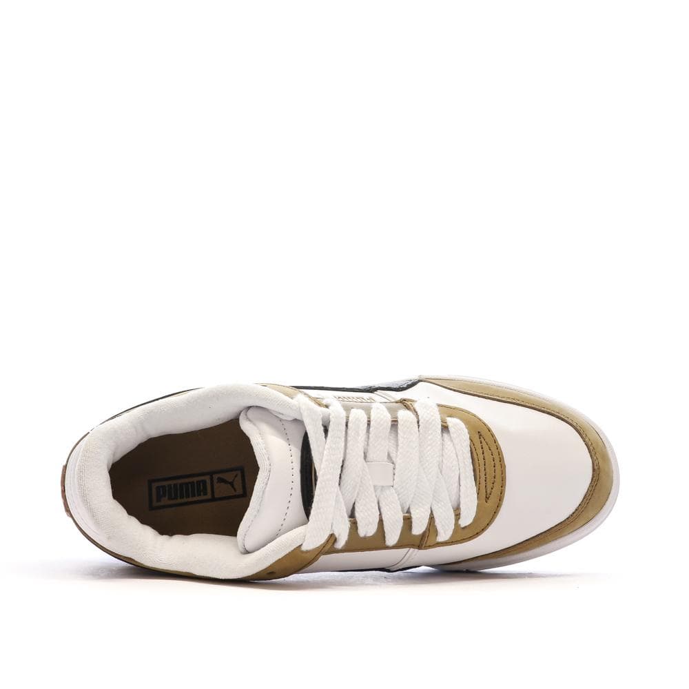 Baskets Blanc/Marron Homme PUMA Pro Sport 4