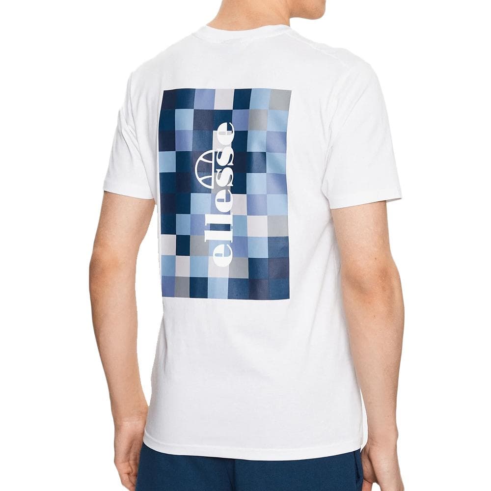 T-shirt Blanc/Bleu Homme Ellesse Chello 2