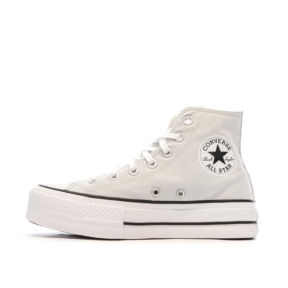 Baskets Grises Converse Femme Chuck Taylor All Star Lift 1