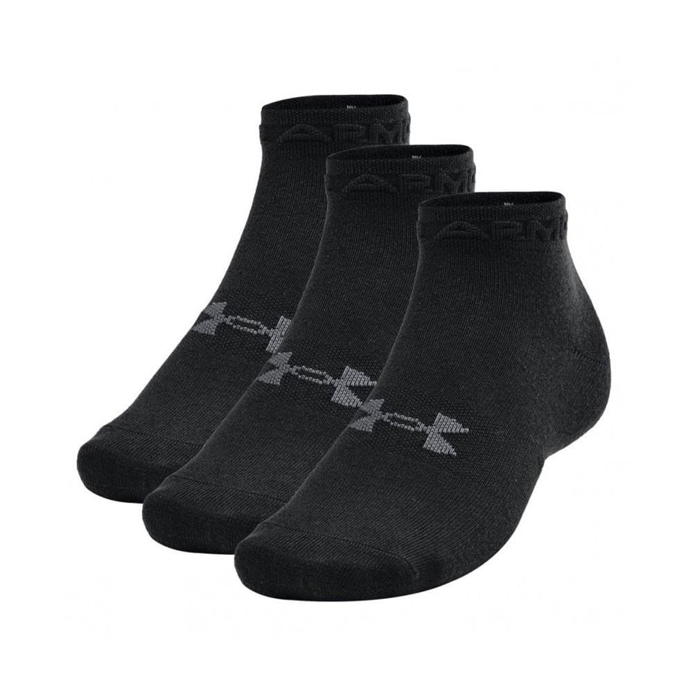 Chaussettes Noires Garçon Under Armour Low 1