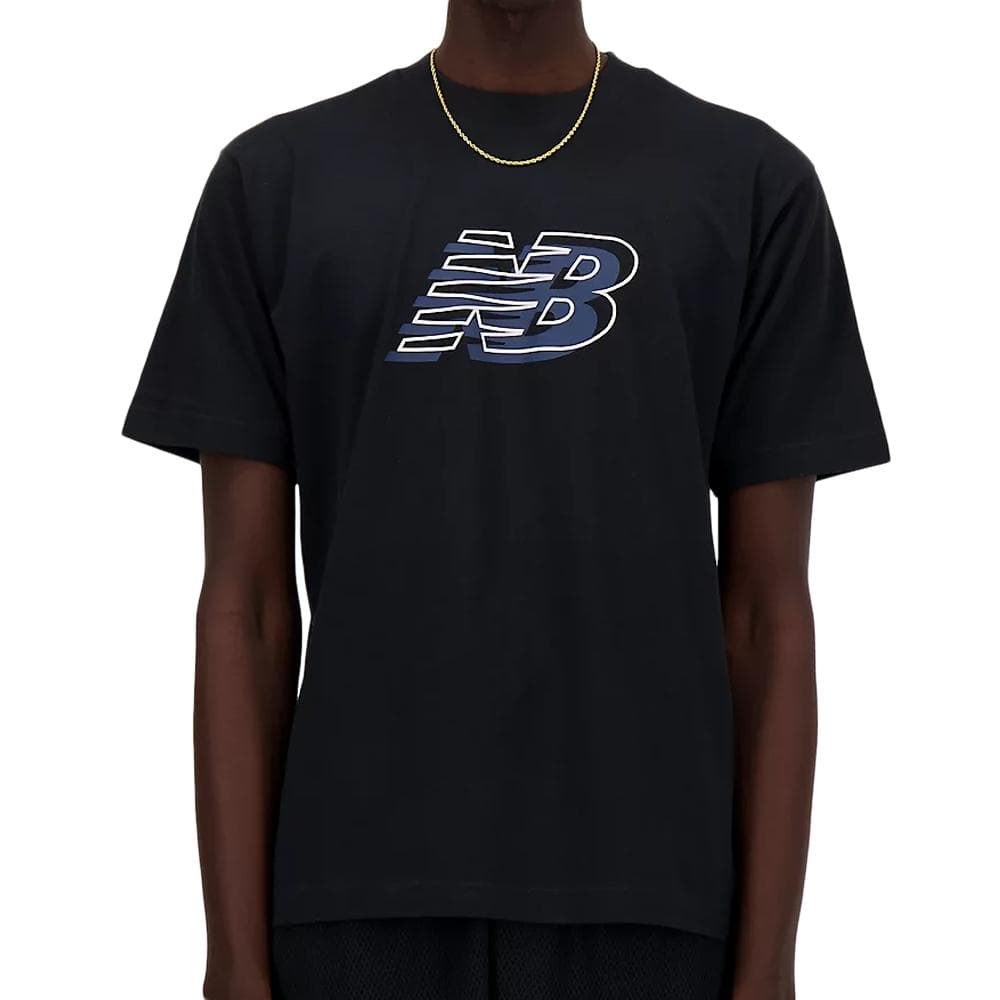 T-shirt Noir Homme New Balance Graphic MT41526BK 1