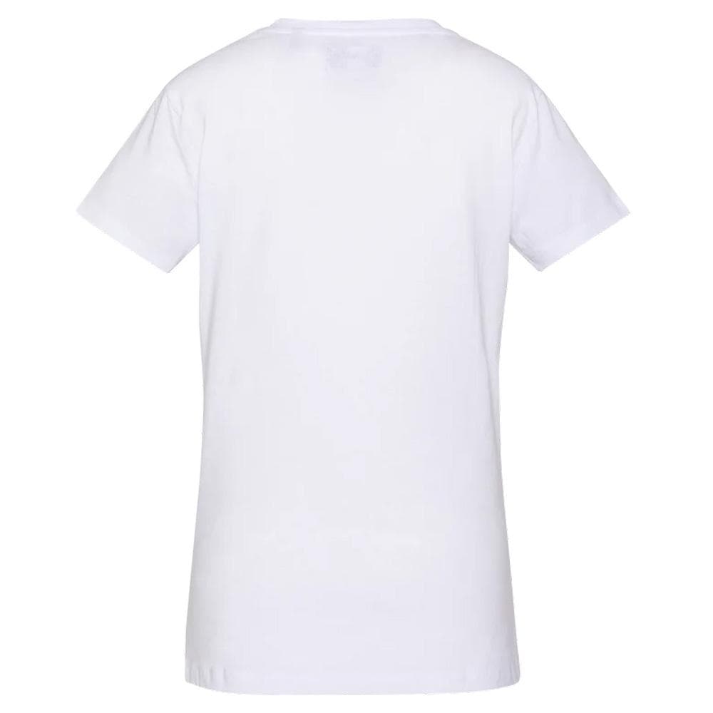 T-Shirt Blanc Femme Schott TSBRODEDW 2