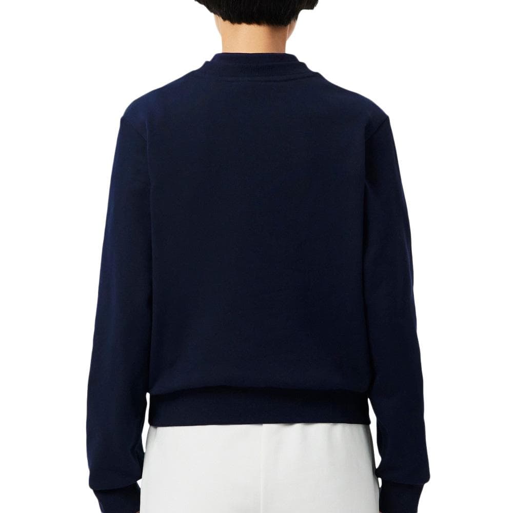 Sweat Marine Femme Lacoste Relaxed Fit Fleece 2