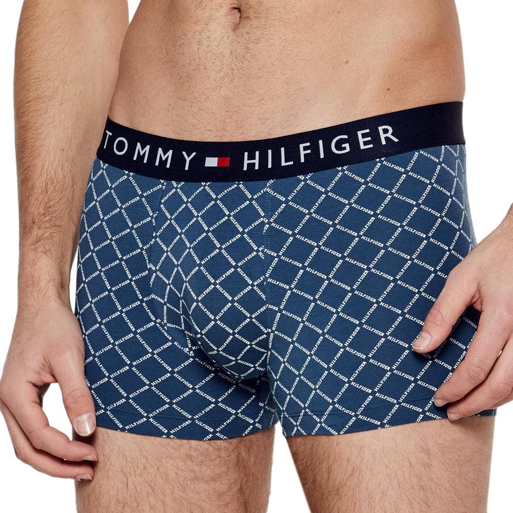 Coffret Boxer + Chaussettes Bleu Homme Tommy Hilfiger Trunk 2