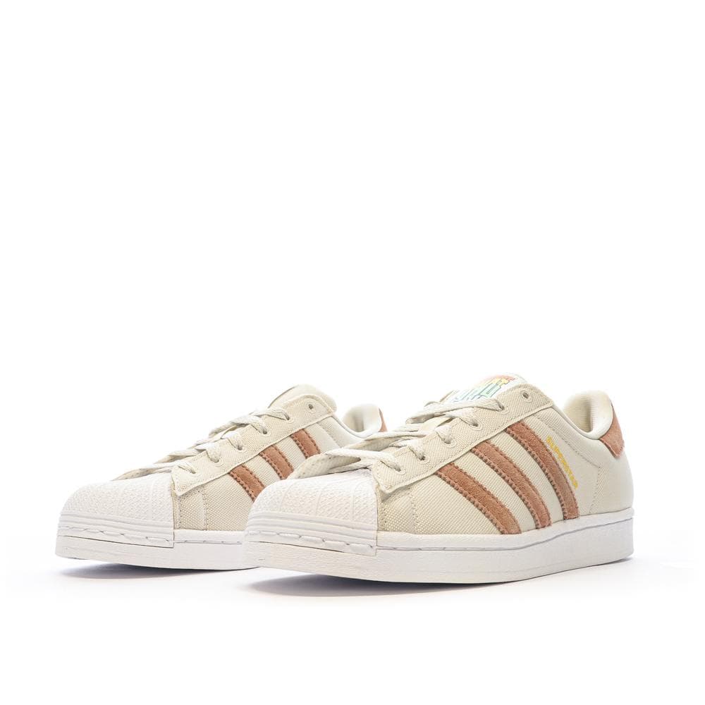 Baskets Beige/Taupe Garçon/Fille Adidas Superstar HP6548 6