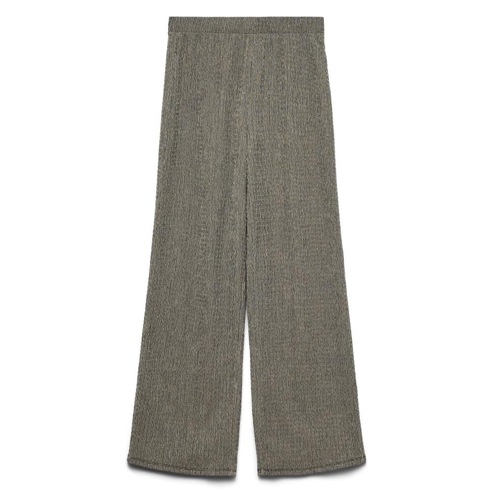 Pantalon Fluide Noir/Beige Femme Vero Moda Straight Trousers 1