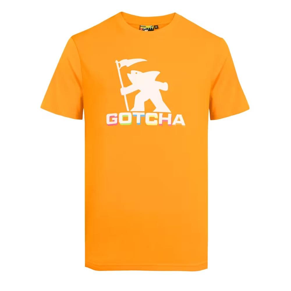 T-shirt Orange Homme Gotcha Fishman 1