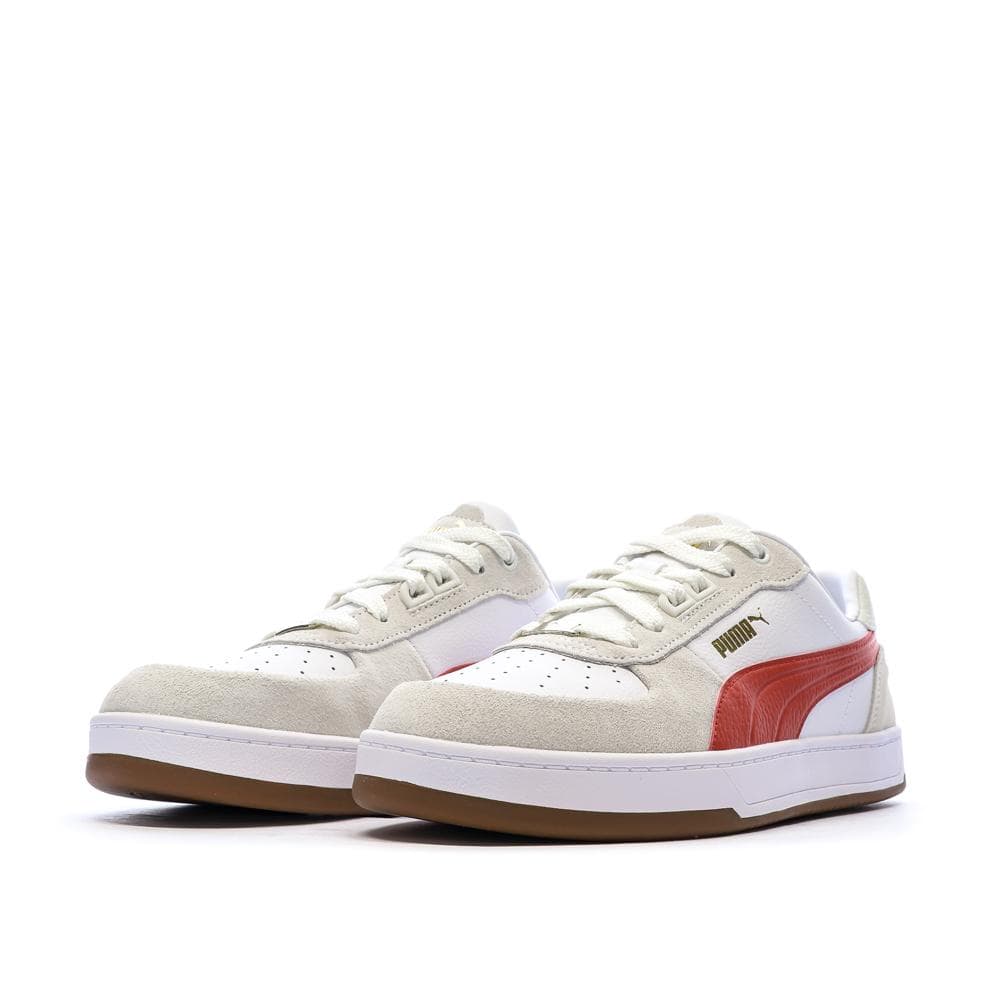 Baskets Beige/Rouge Homme Puma Caven 2 Lux 6