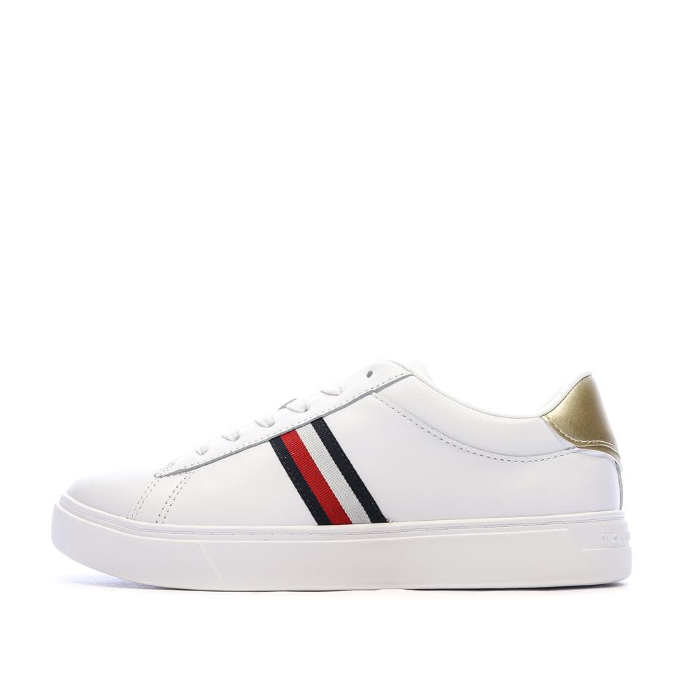 Baskets Blanches Femme Tommy Hilfiger Essential Court Snea 1