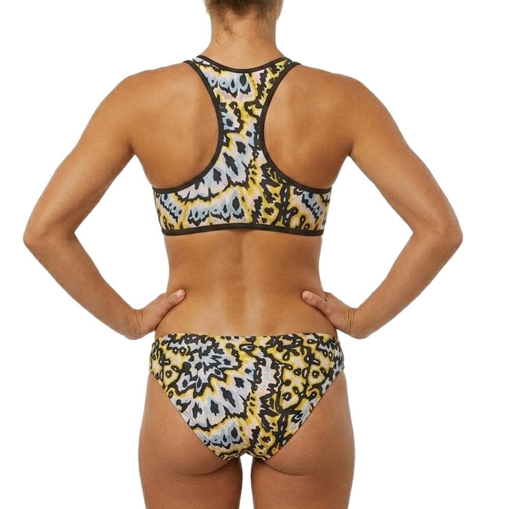 Maillot de bain 2 pieces Noir/Jaune à Motifs Fille O'Neill 3800011 2