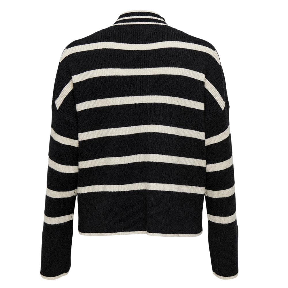 Pull Noir/Beige Femme Only Libi 3