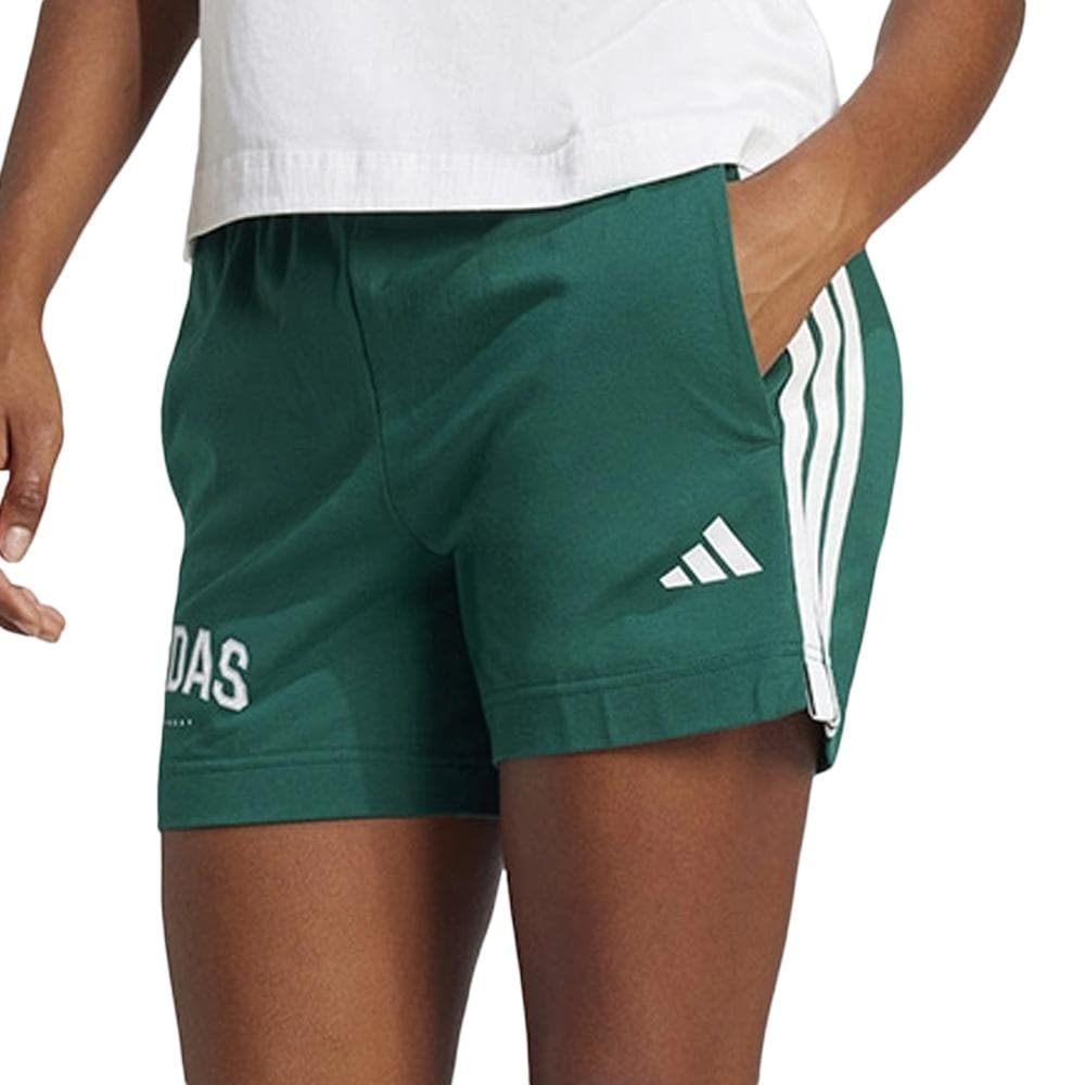 Short Vert Femme Adidas JM2489 1