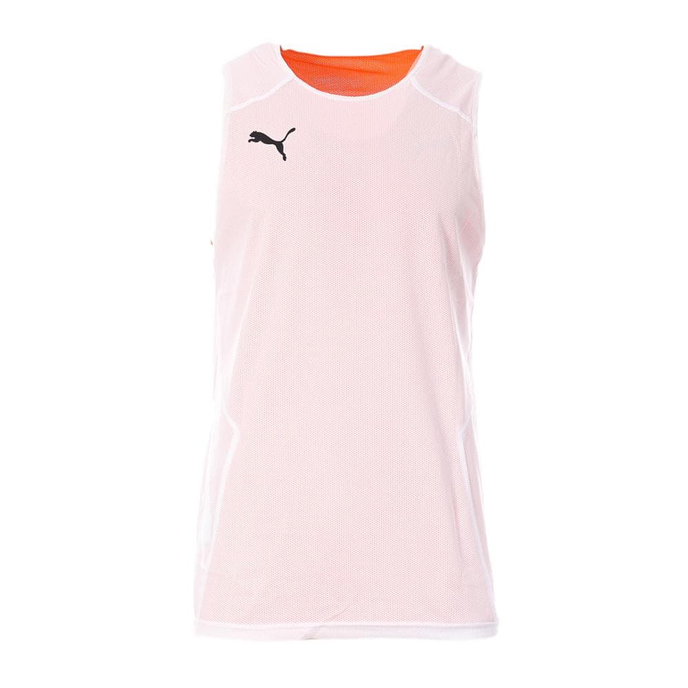 Débardeur Blanc/Orange basketball Homme Puma Dach 4