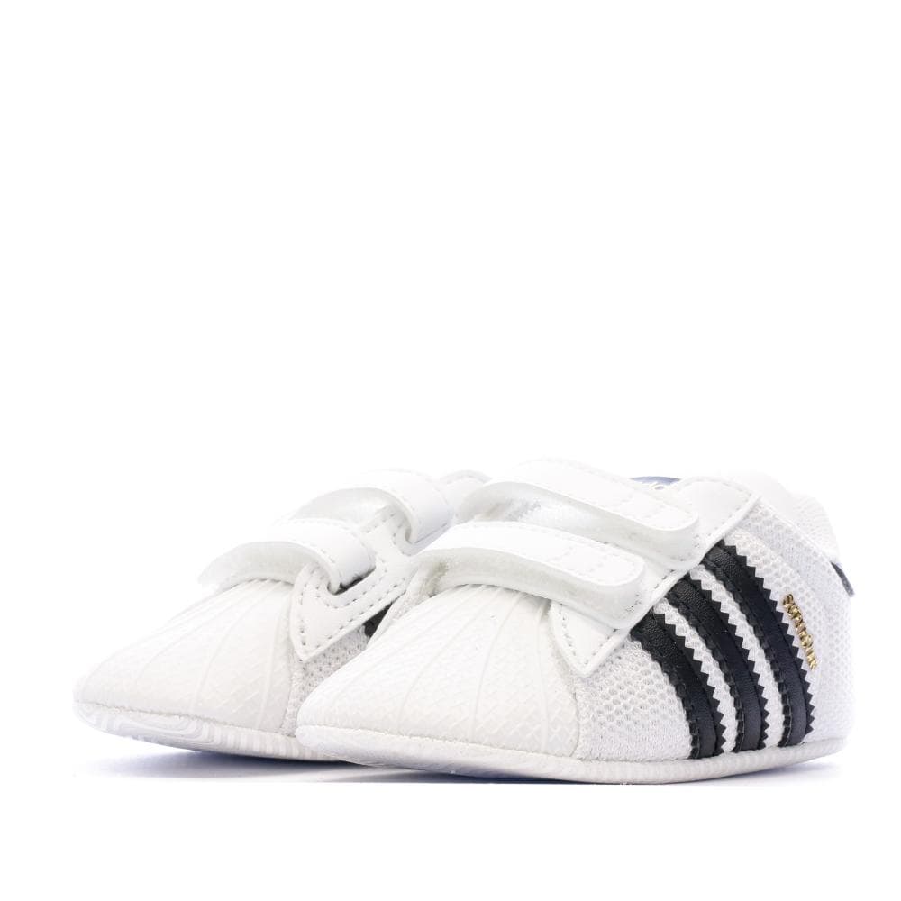 Baskets Blanches Mixte Bébé Adidas Superstar 6