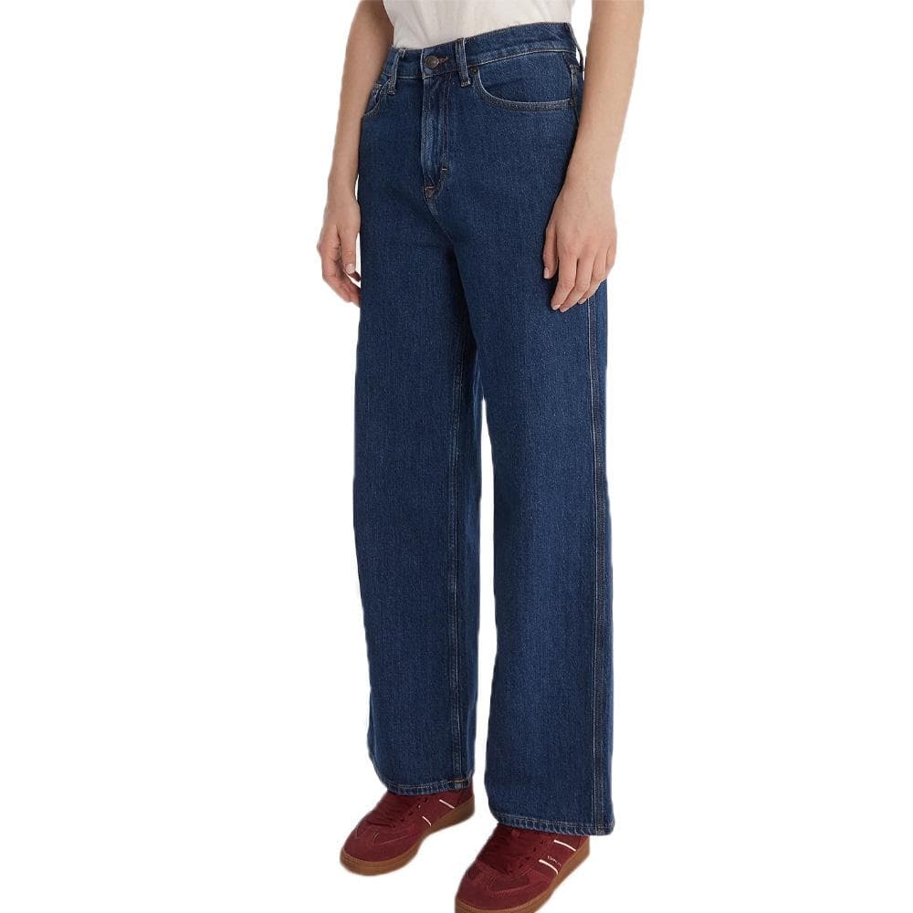 Jean Ample Bleu Femme Tommy Hilfiger Claire 1