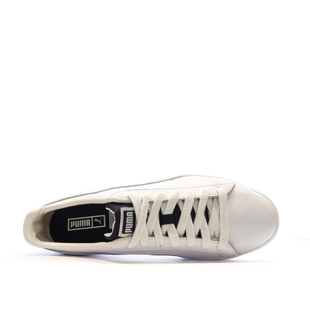 Baskets Blanches Homme Puma Clyde Varsity 4