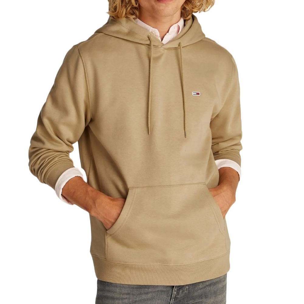 Sweat Beige Homme Tommy Hilfiger Tjm Reg S Flag 1
