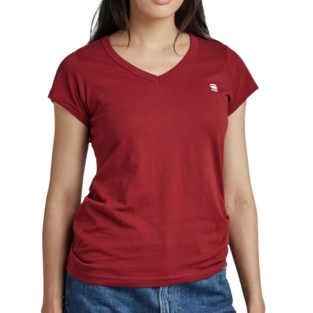 T-shirt Rouge Femme G-Star Raw Eyben D21314 1