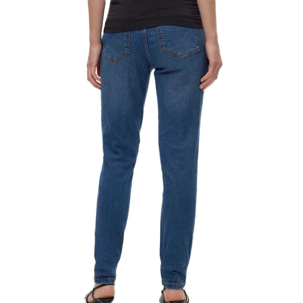 Jean de Grossesse Skinny Bleu Femme Mamalicious Mecho 2