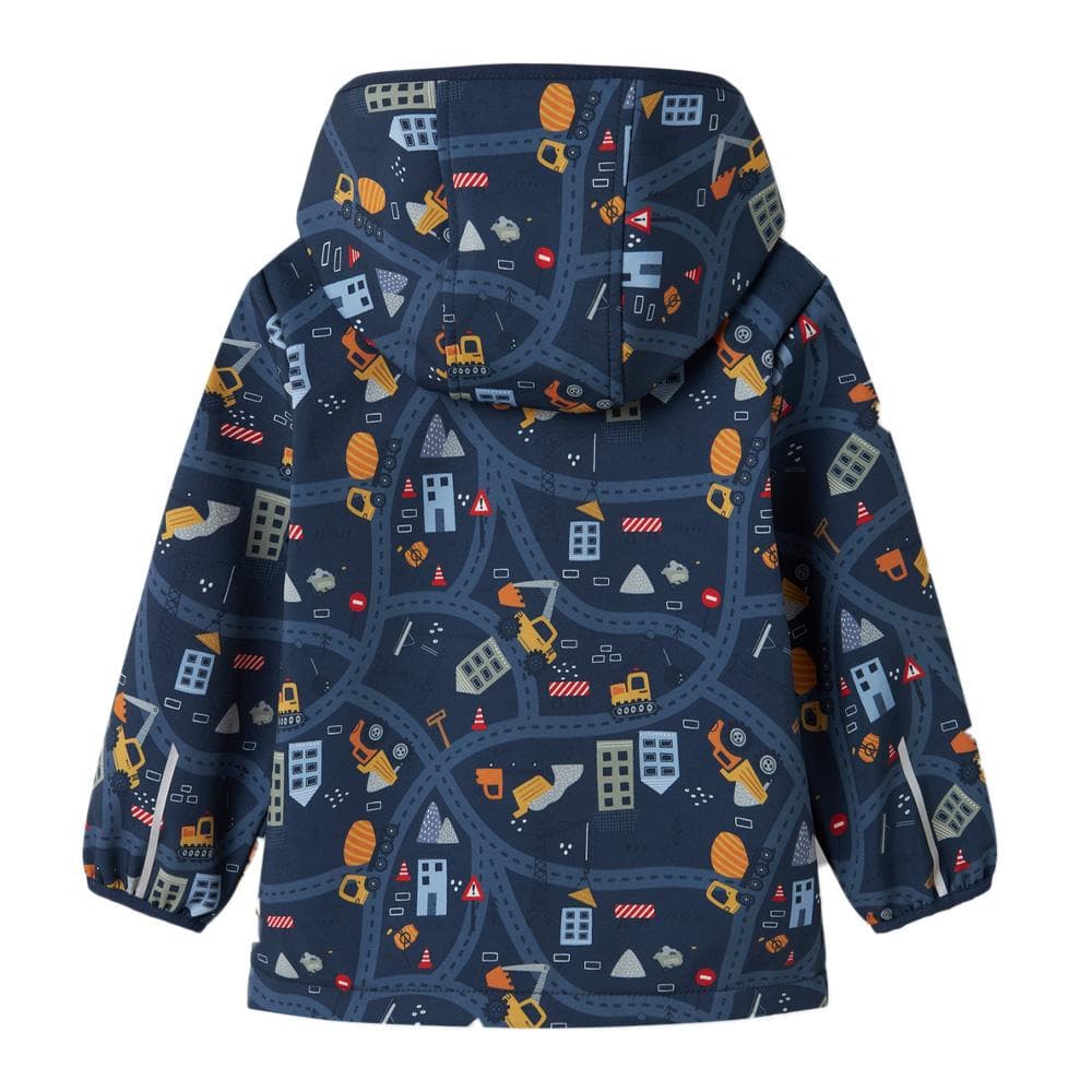 Manteau Marine Imprimé Garçon Name it Voiture 2