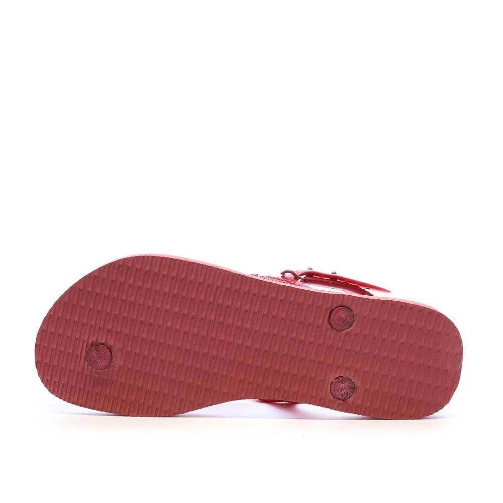 Tongs Rouge Femme Havaianas Twist Metal Pau Brasil 2