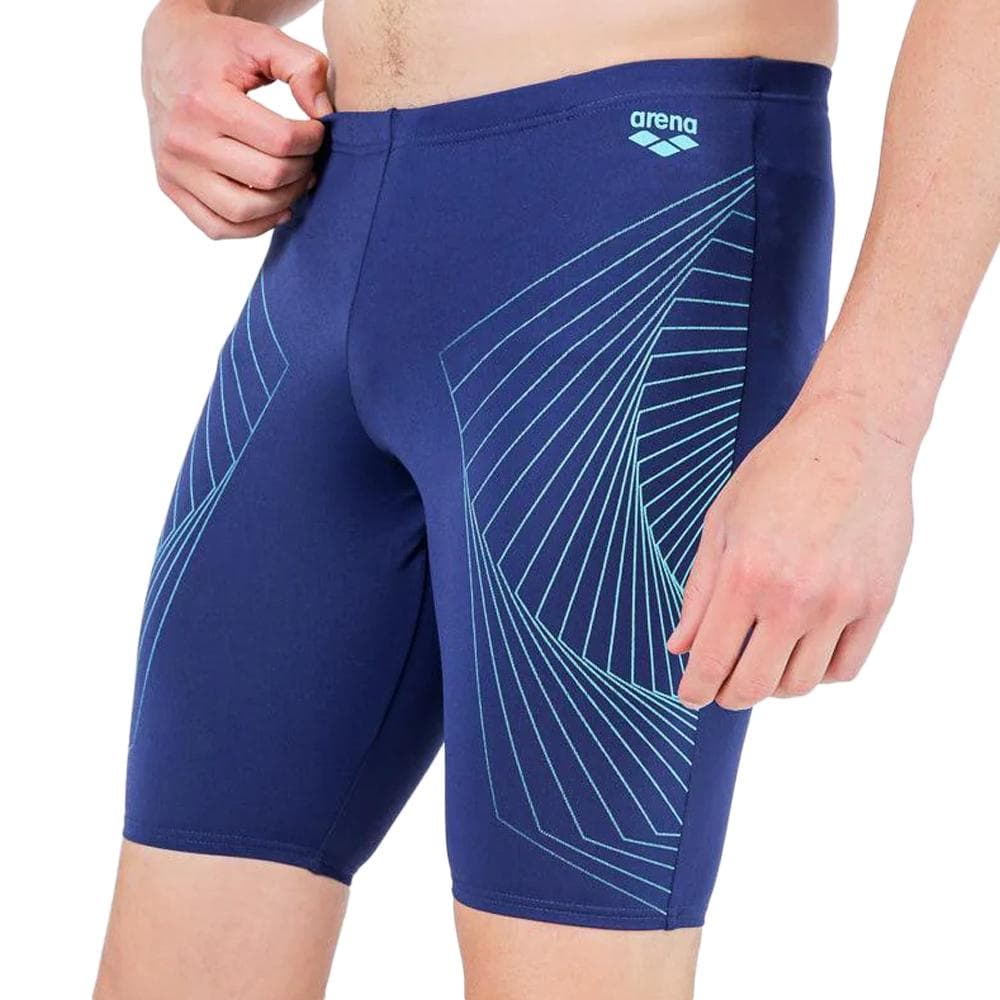 Boxer de bain Bleu Homme Arena Spiral Vision - T 1