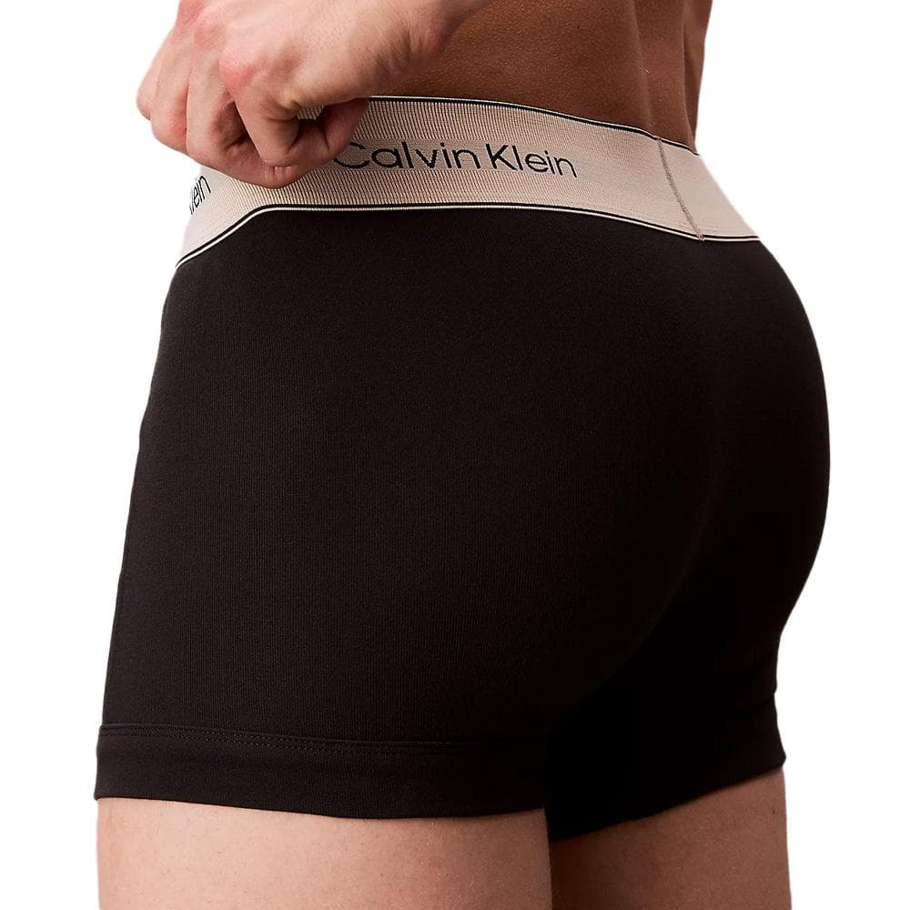X3 Boxers Noir Homme Calvin Klein Jeans Heritage 3