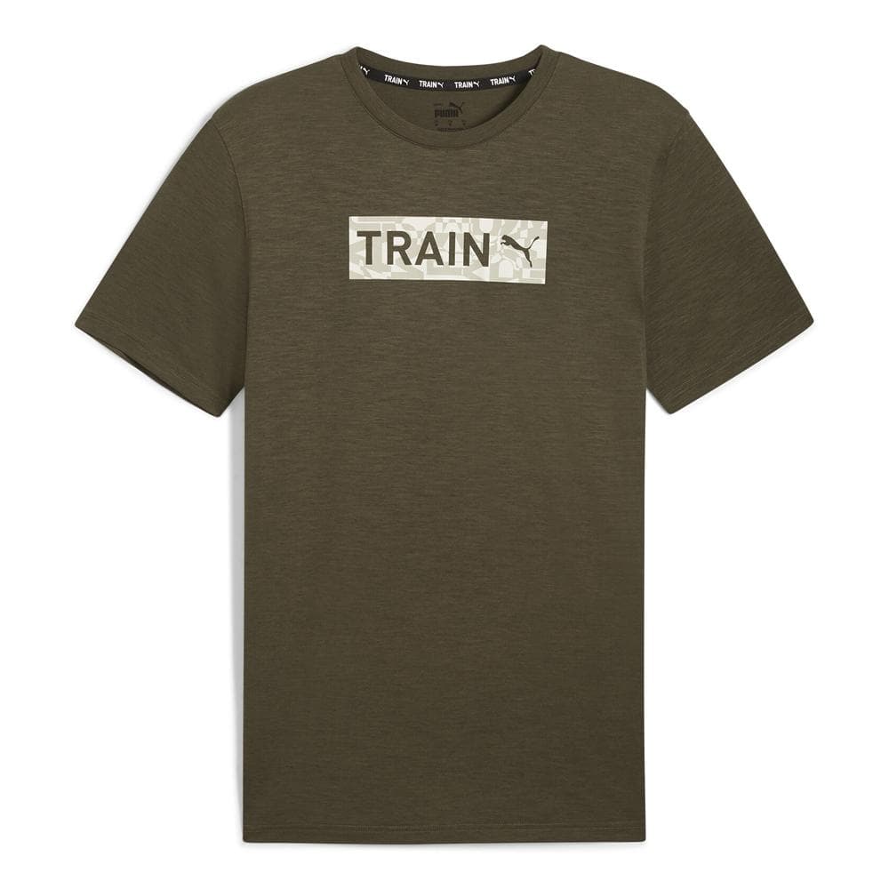 T-shirt Kaki Homme Puma 524289 1