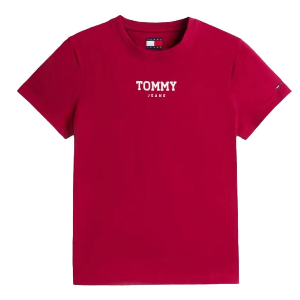 T-Shirt Rouge Femme Tommy Hilfiger DW0DW21842 2