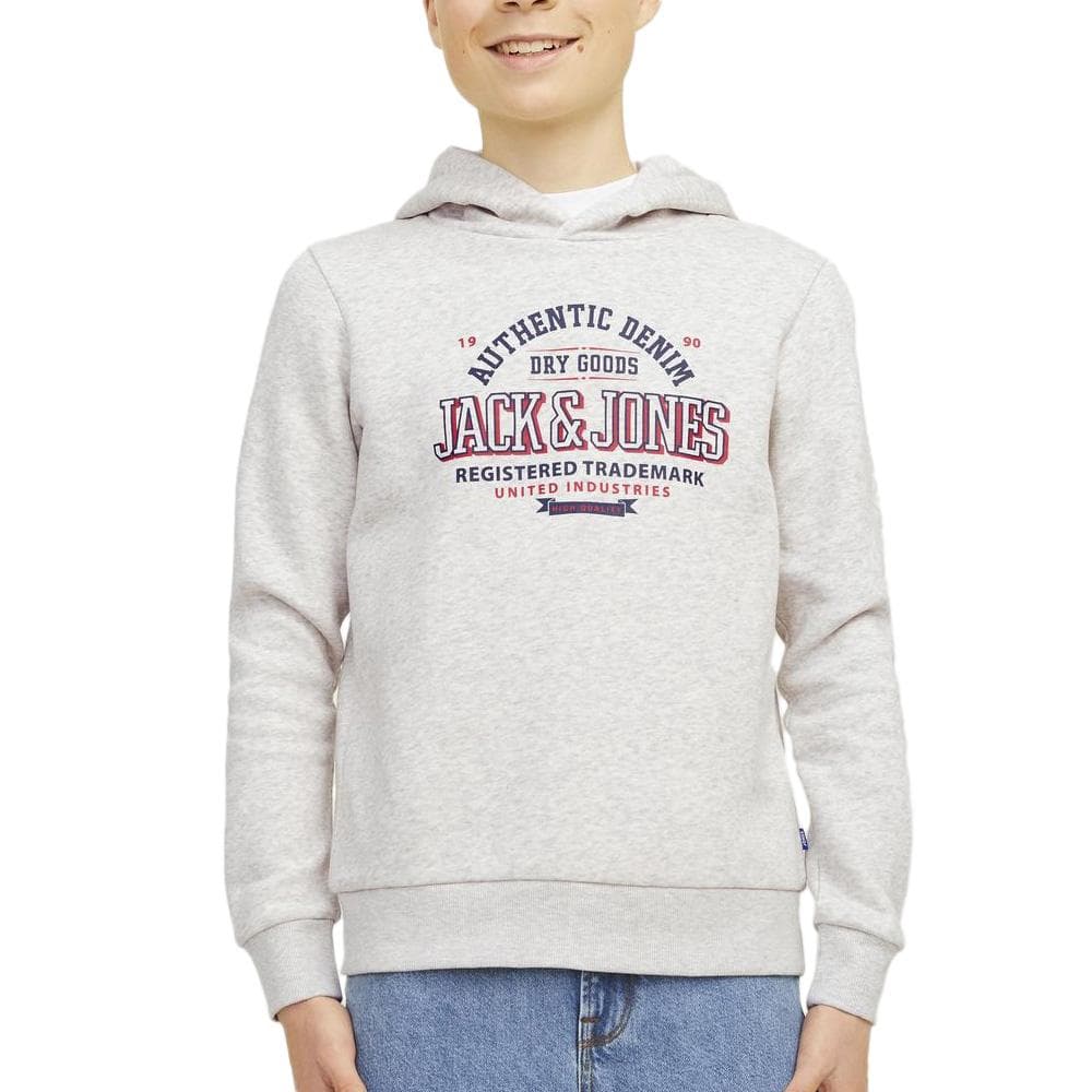 Sweat Gris Garçon Jack & Jones Logo 1