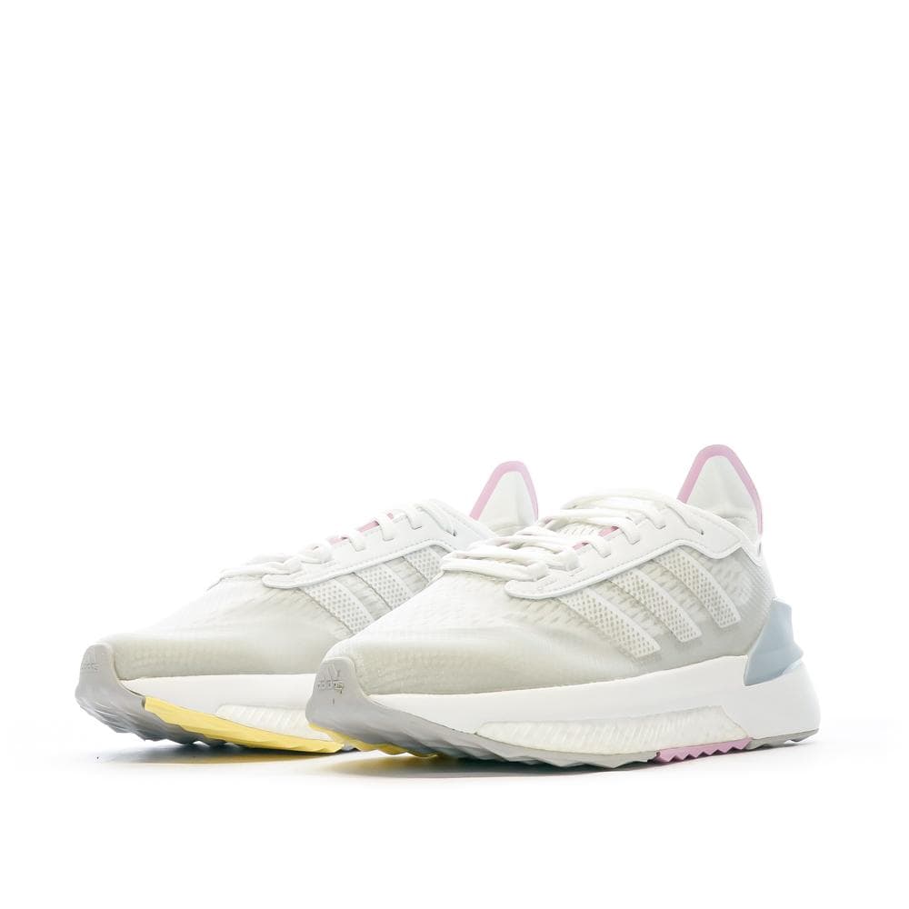 Chaussures de Running Blanc/Gris Femme Adidas Avryn 6