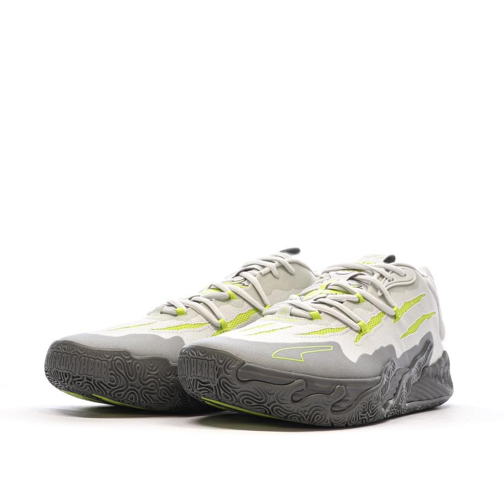Chaussures de basket Blanche/Grise Homme Puma Hills 6
