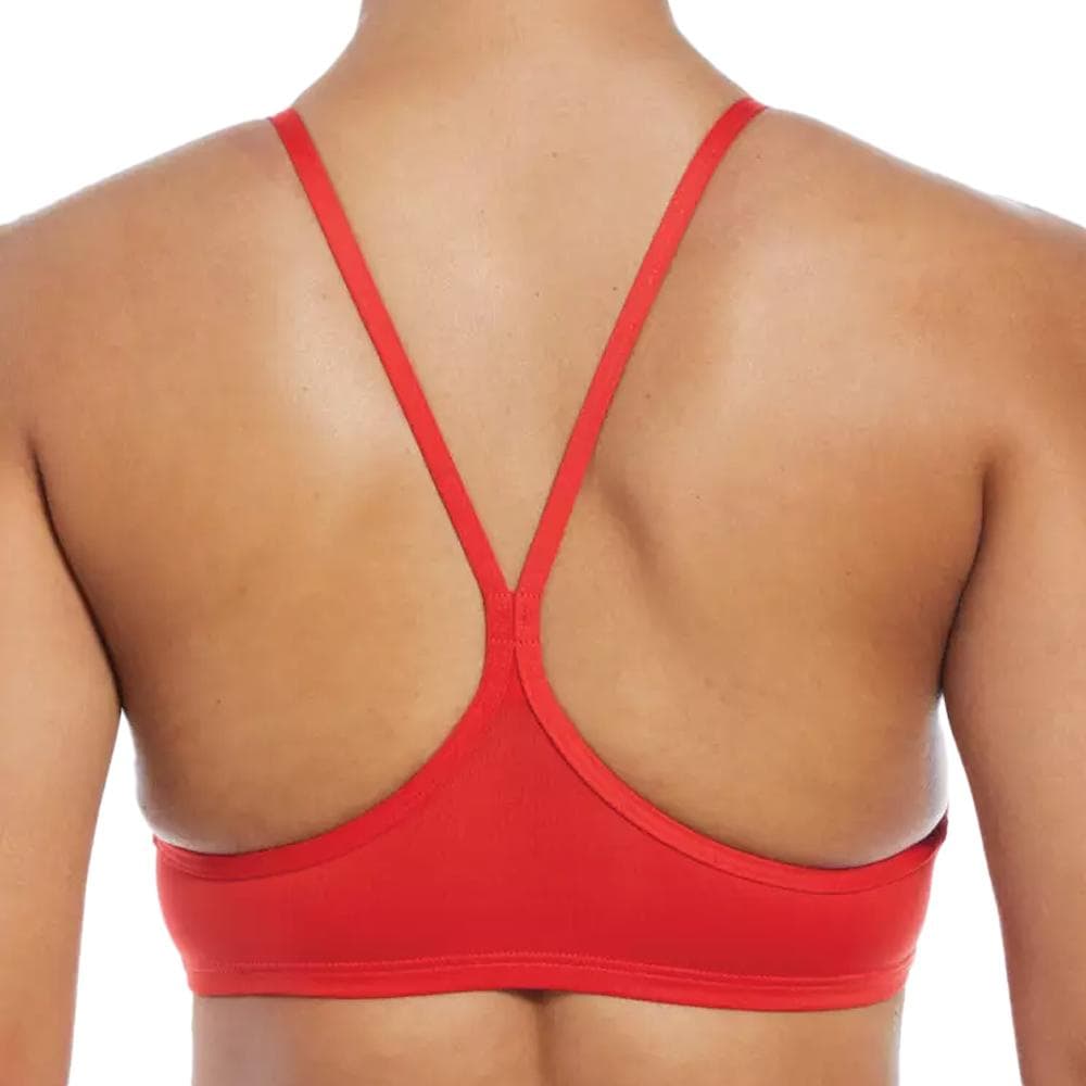 Haut de maillot de bain Orange Femme Nike Racerback312 2