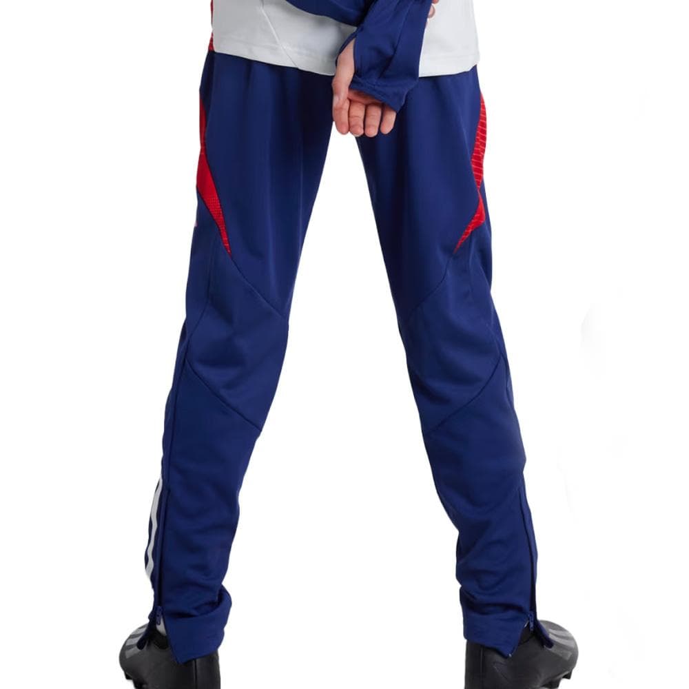 Olympique Lyonnais Pantalon fluide Bleu Garçon Adidas 24 2