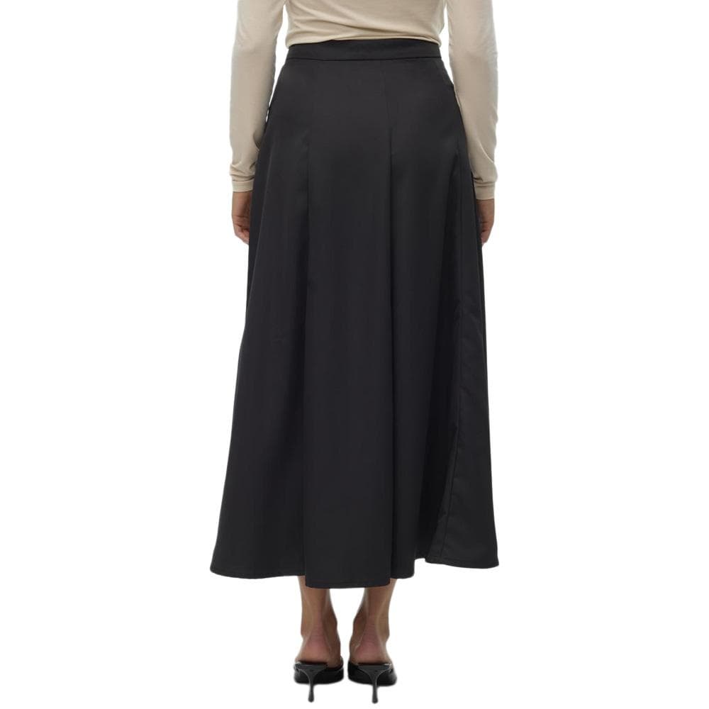 Jupe Longue Noir Femme Vero Moda Tara Ancle 2