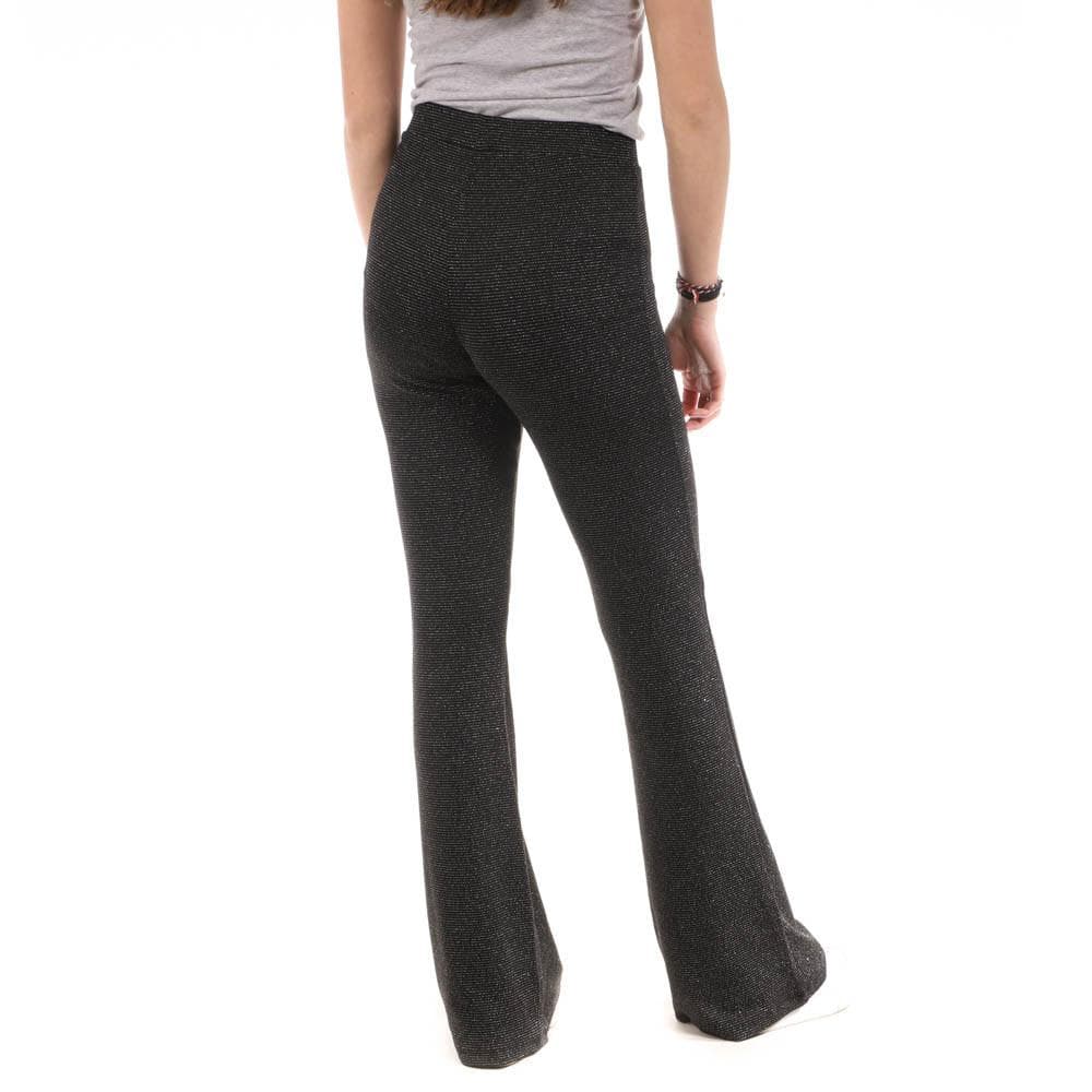 Pantalon Fluide Noir Femme Only Flared 2
