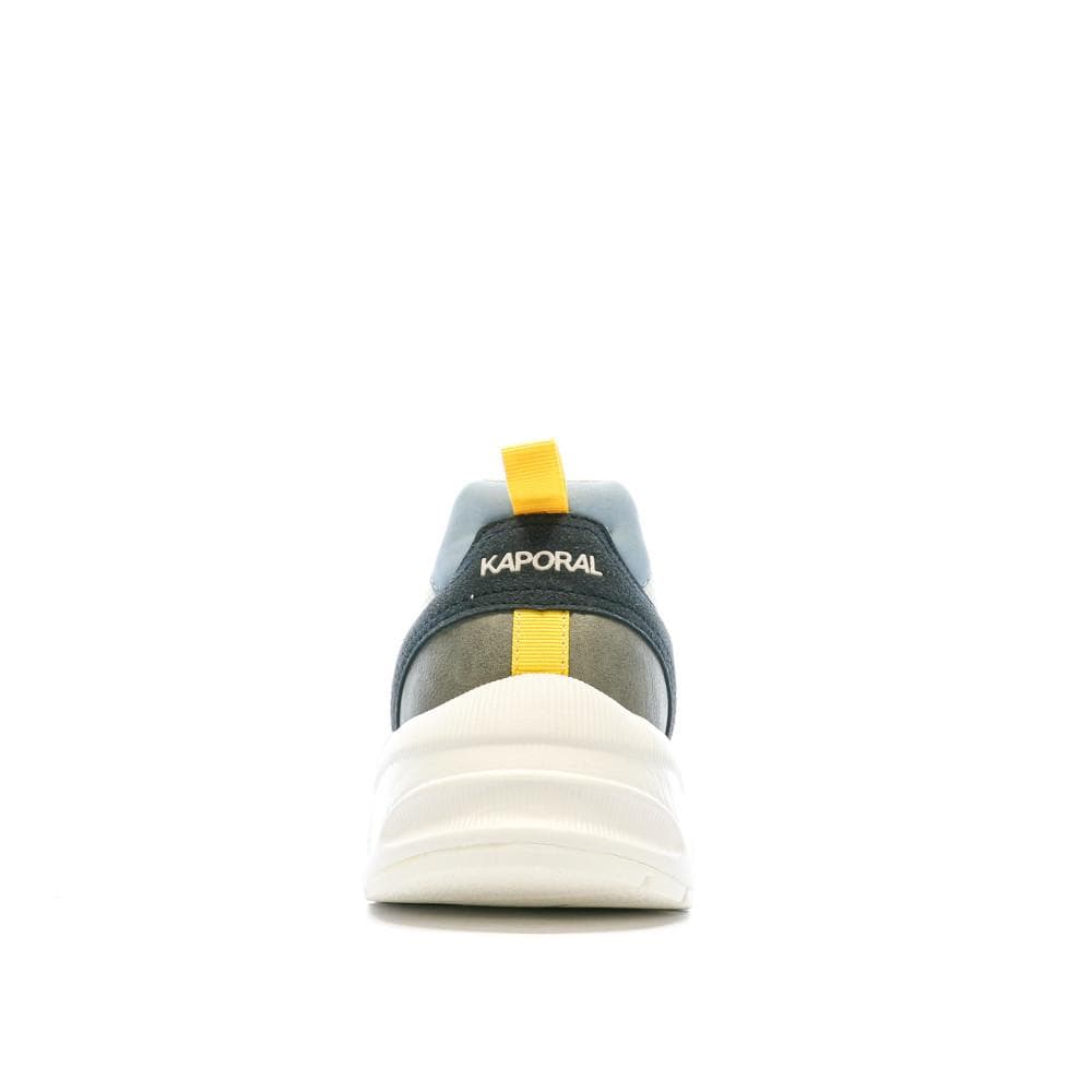 Baskets Blanche/Marine Homme Kaporal Bofali 3