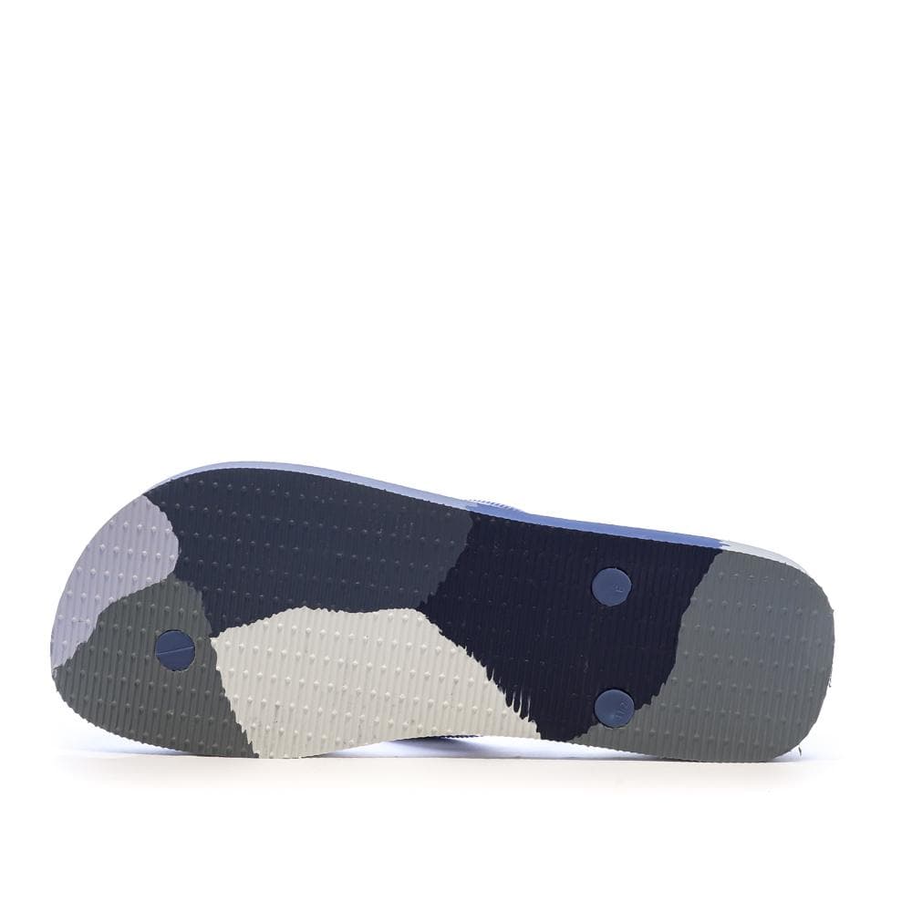 Tongs Bleu/Marine/Grise Homme Havaianas Logomania 2