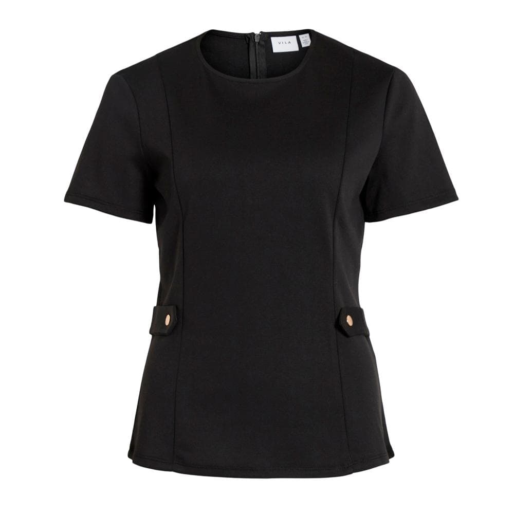 T-shirt Noir Femme Vila Lillie 1