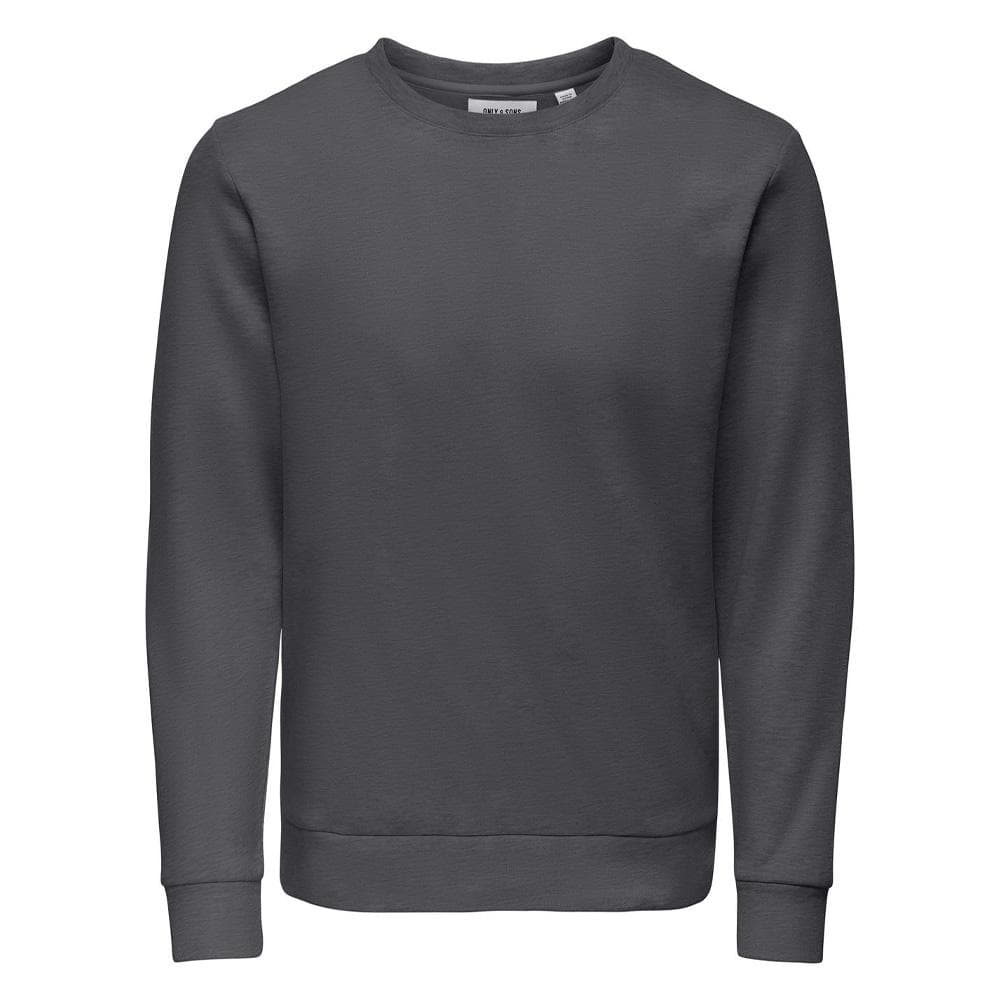 Sweat Gris Foncé Homme Only & Sons Chase 1