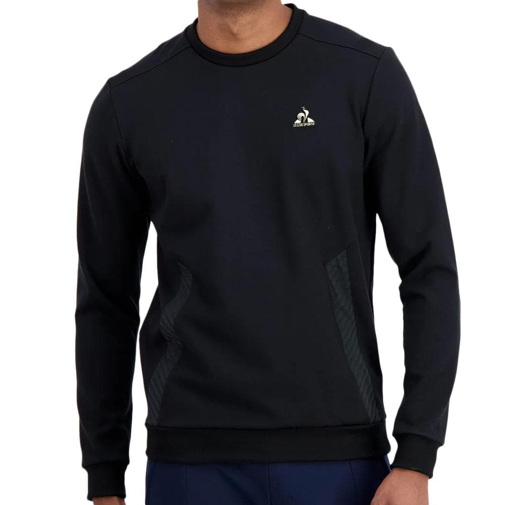 Sweat Noir Homme Le Coq Sportif Coq D'or 1